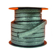 Flexible graphite braided packing